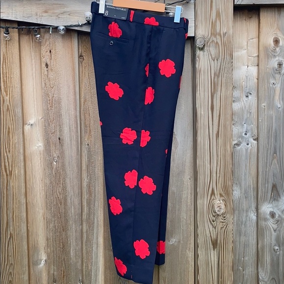 BANANA REPUBLIC Avery ankle floral pants - Picture 3 of 13
